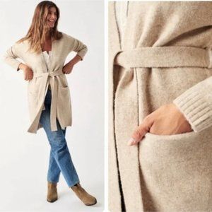 NWT Faherty Legend Sweater Coat - Camel XS/S